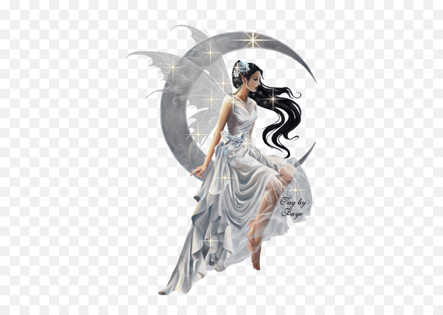Moon Fairy - Gif Png,Fairy Transparent
