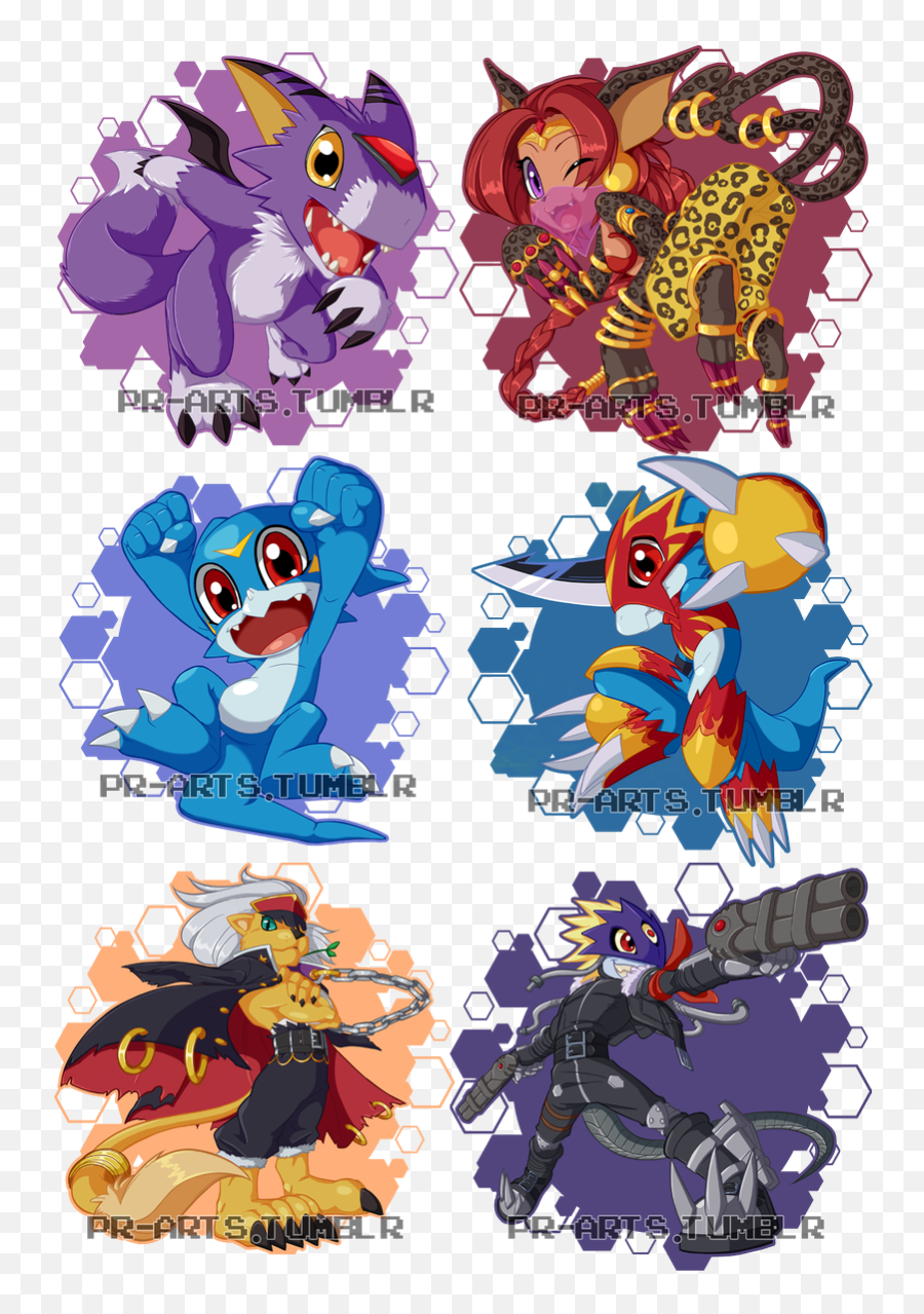 Pikuna Sadie Loving Hours - Digimon Chibis Png,Digimon Png