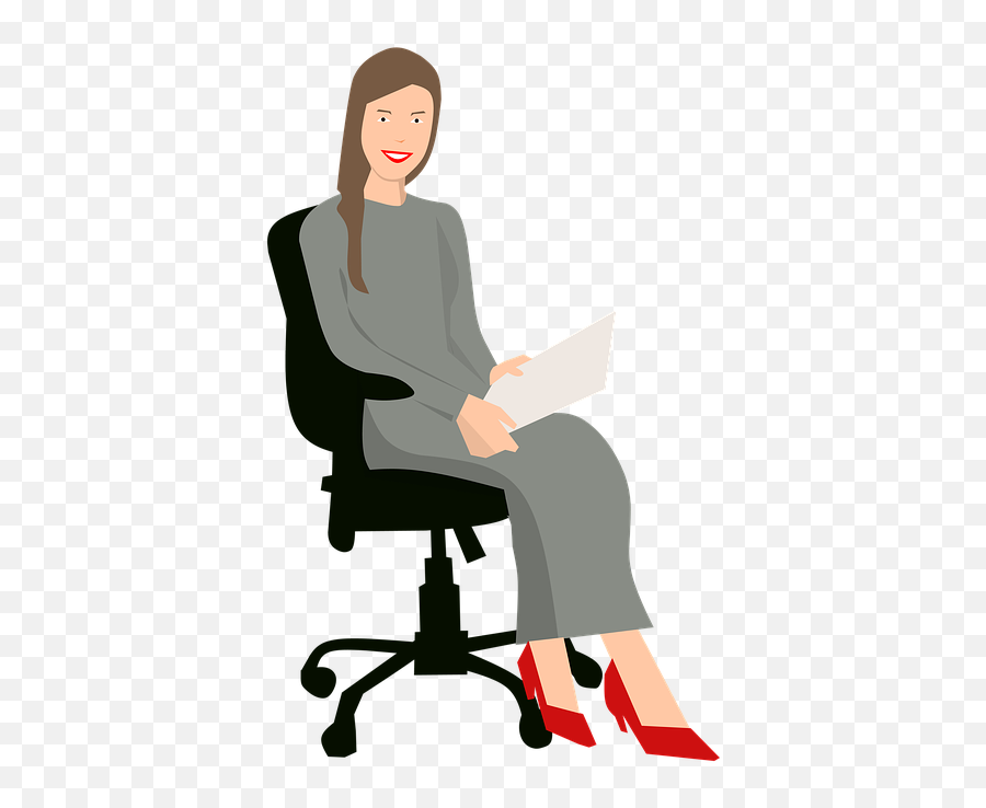 Three Common Problems With Office Chairs - Reading A Letter Png,Office Chair Png