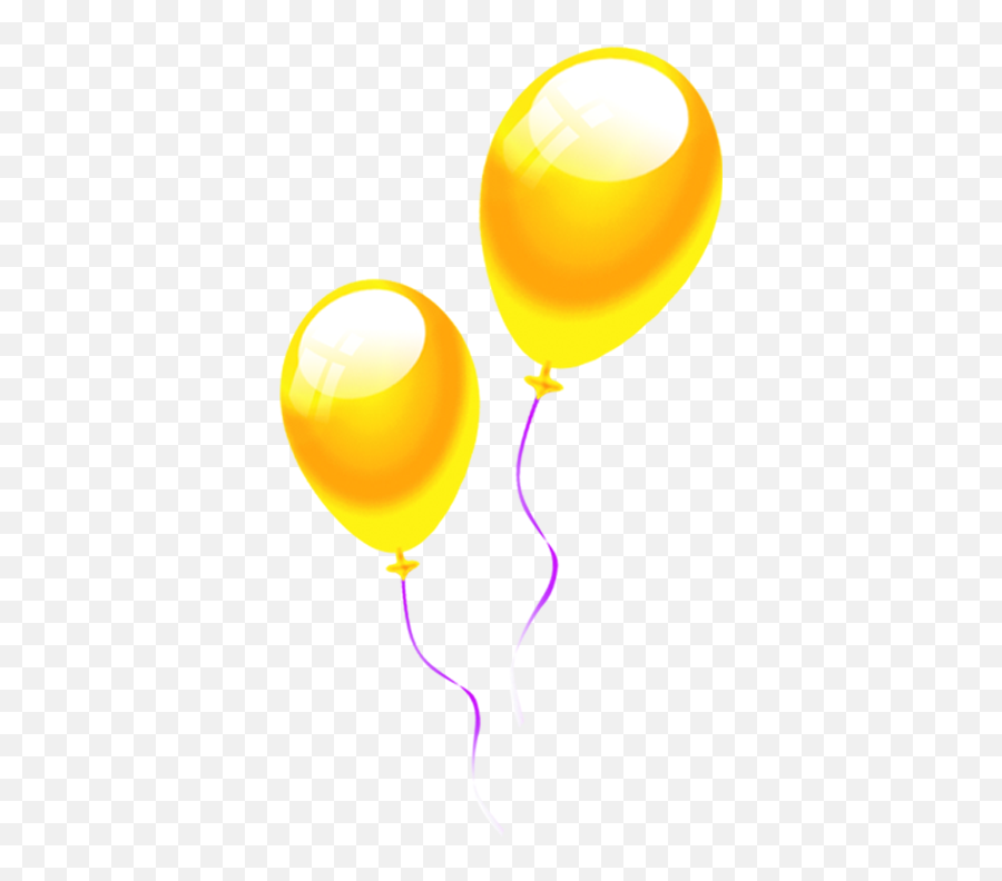Balloon Yellow Drawing Bright Balloons - Cartoon Yellow Balloons Png,Yellow Balloon Png