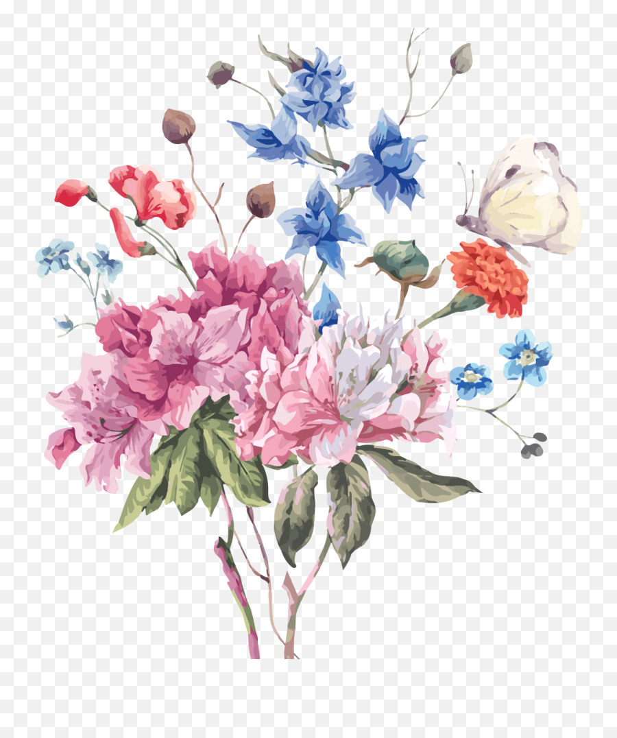Download Flower Stock Photography Illustration - Flower Happy Birthday Friend Flower Png,Flower Illustration Png