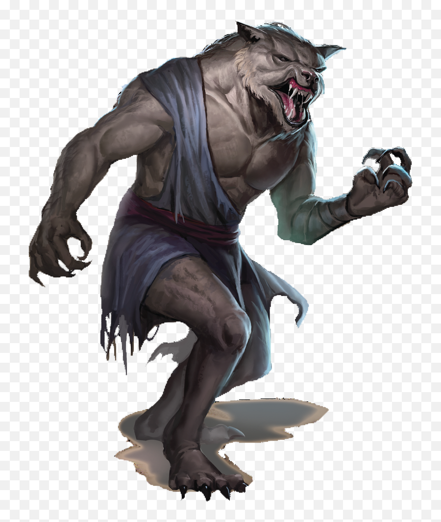 Iu003edu0026du003ciu003e Monster Manual Review Gallery The Escapist - Dungeons And Dragons Werewolf Png,Monster Transparent Background