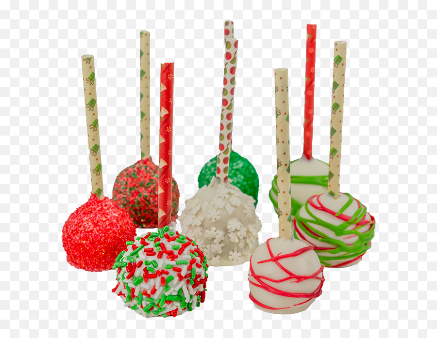 Holiday Cake Pops - Christmas Ornament Png,Cake Pops Png