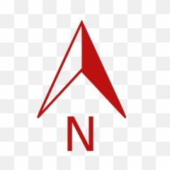 Png North Arrow Transparent Arrowpng Images Pluspng - Red