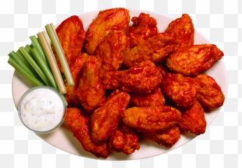 Download Wings - Spicy Fried Chicken Png,Hot Wings Png