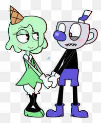 Favorite Dessert Iss Ice Cream - Cuphead And Mugman Fanart Png,Cuphead Png