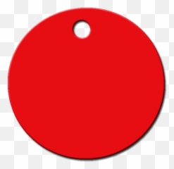 Chapa Para Perro Identificativa Circulo - Circle png