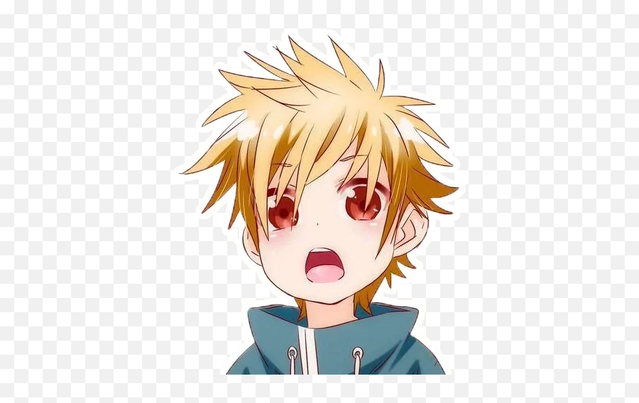 Telegram Sticker 8 From Collection Anime Boys Stickerus - Anime Boy Stickers Telegram Png,Anime Boy Transparent