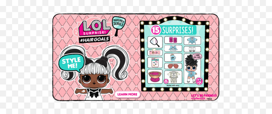 Glitter Transparent Png Images Lol Surprise - Lol Hair Goals 15 Surprise,Lol Surprise Logo