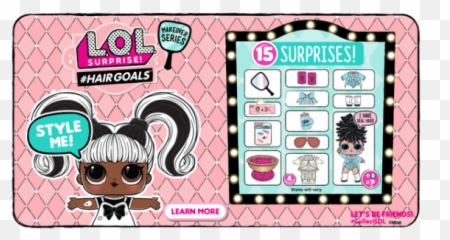 Glitter Transparent Png Images Lol Surprise - Hair Goals 15