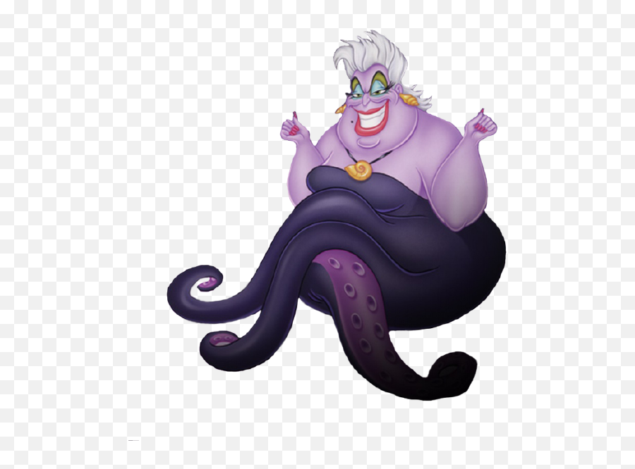 La Sirenita Personajes Ursula - Little Mermaid Ursula Png,Ursula Png