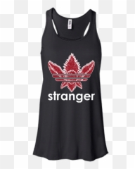 Stranger Things Adidas Logo Shirt - png