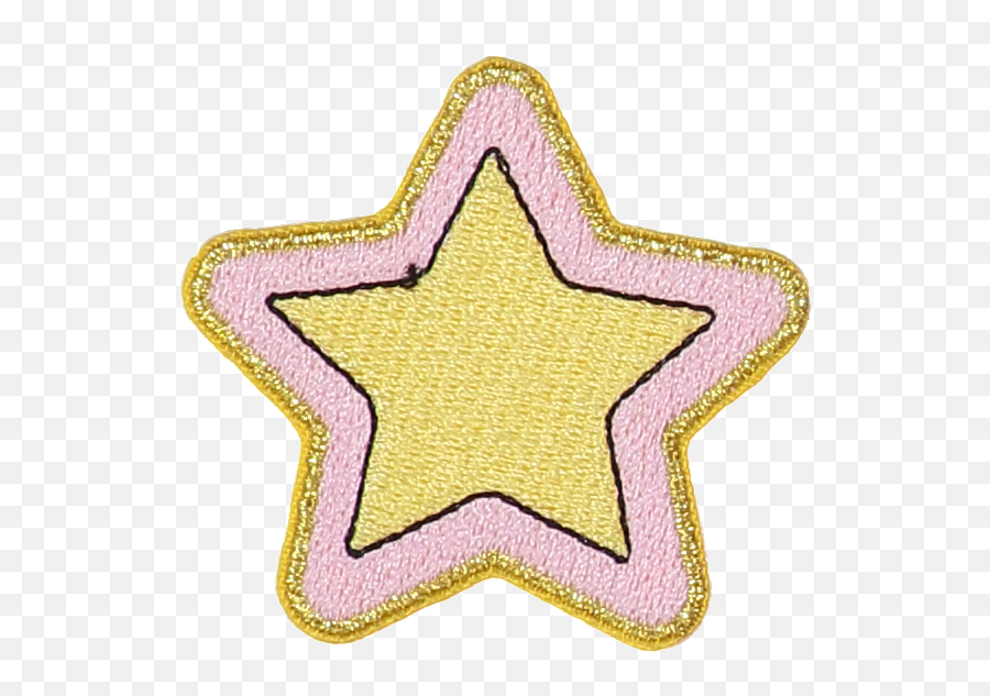 Star Sticker Patch - Star Patch Transparent Png,Star Sticker Png