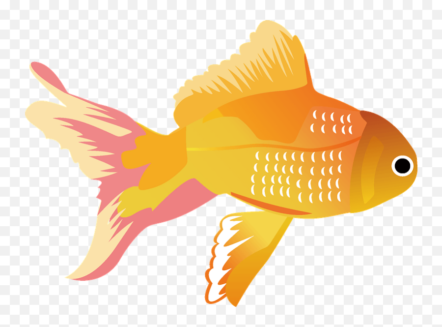 Clipart - Fish Png Vector Free,Goldfish Png