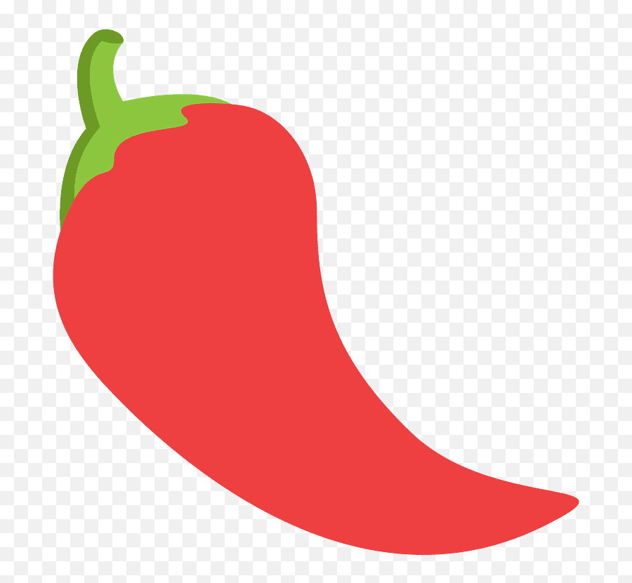 Hot Pepper Emoji Clipart - Chili Pepper Clipart Png,Hot Pepper Png