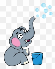 Indian Elephant Clipart - Dot png