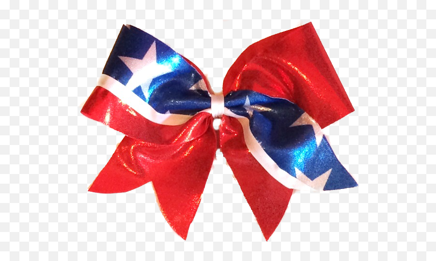 Cheerleading Accessories - Red Whte And Blue Cheer Bow Transparent Red White And Blue Bow Png,Blue Bow Png