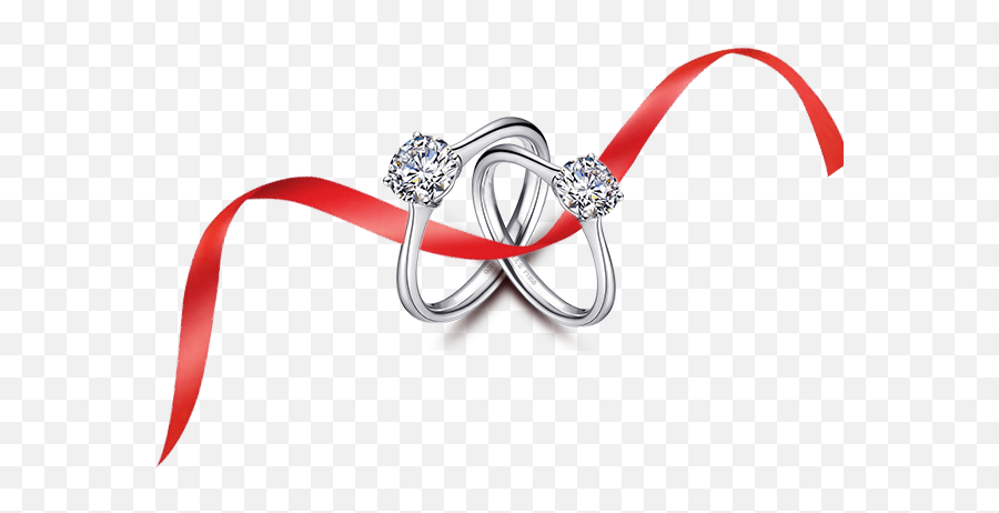 Decoration Marriage Red Wedding Ring - Marriage Wedding Ring Png,Engagement Ring Png