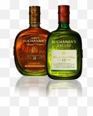 Png Image With No Background - Whisky Buchanans 18,Buchanan's Png