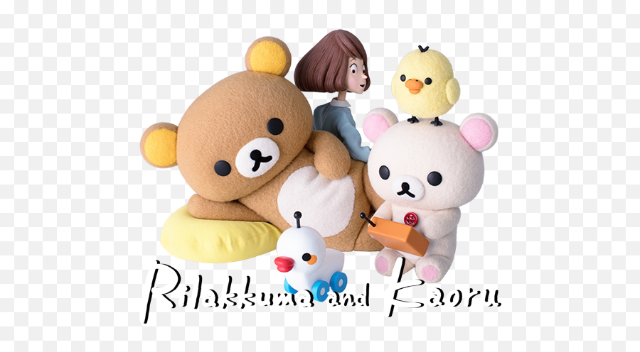 Rilakkuma And Kaoru Netflix Show - Rilakkuma And Kaoru Plush Png,Rilakkuma Transparent