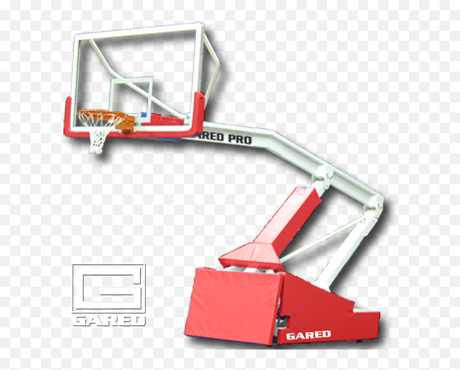 Gared Sports 9616 S Portable Arena U0026 Fiba Approved Backstops - Basketball Hoop Png,Basketball Backboard Png