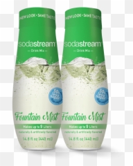 2 Pack Fountain Mist Flavored Soda - Solution Png,Fountain Drink Png