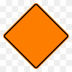 Diamond Warning Sign - Compart png