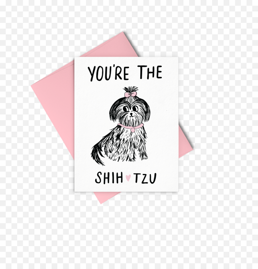 Youu0027re The Shih Tzu Card - Skye Terrier Png,Shih Tzu Png