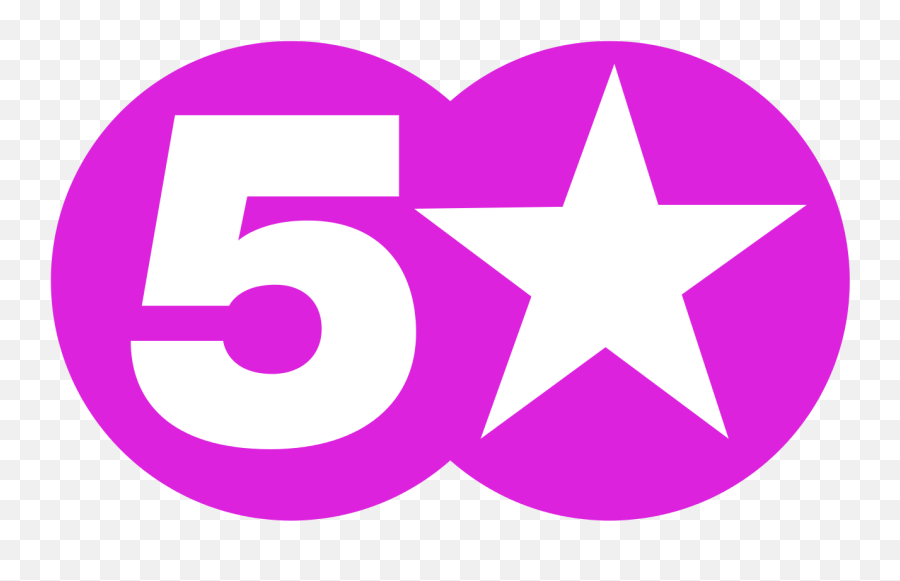 Channel 5 Star - Channel 5 Logo Png,Channel No 5 Logo