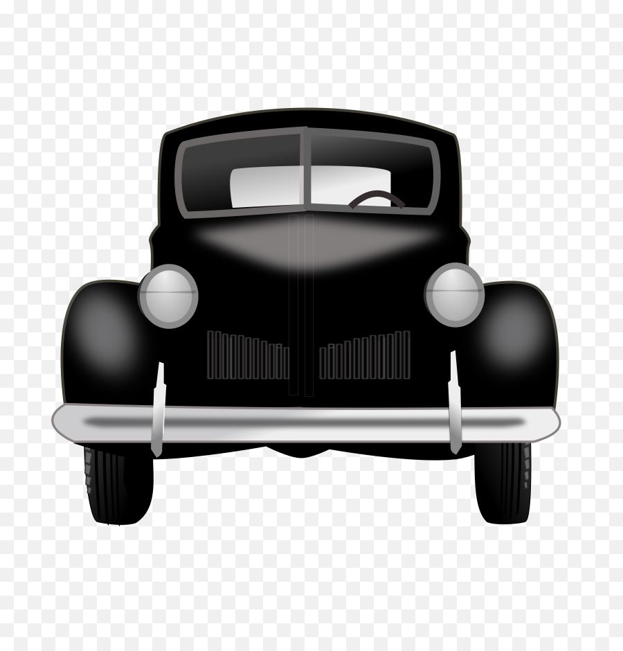 Classics Clipart Ms Office - Classic Car Front View Png Vintage Car Front Clipart Png,Car Front View Png