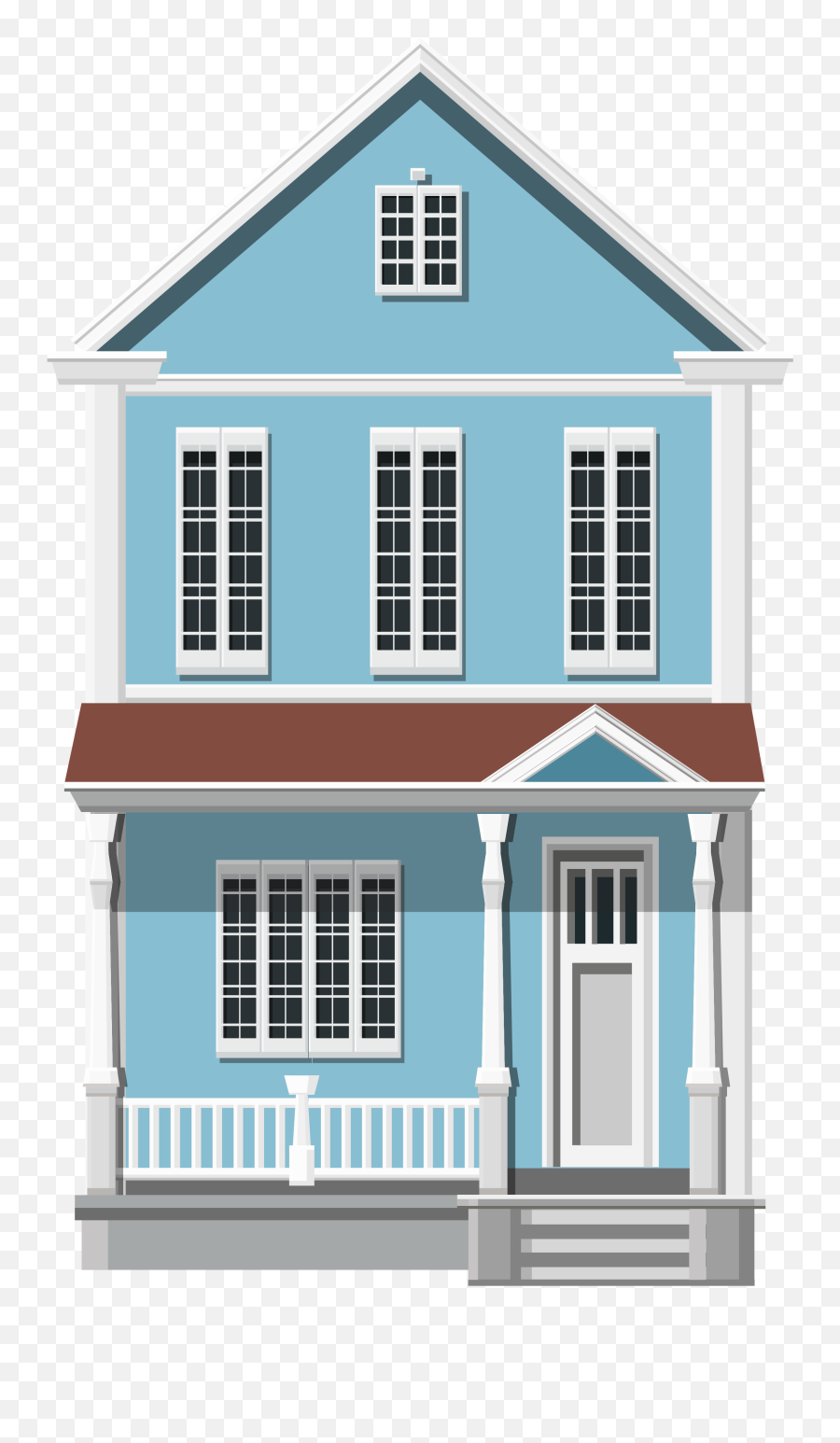 Library Of House Jpg Black And White Stock Blue Png Files - House Png Clipart,House Clipart Transparent