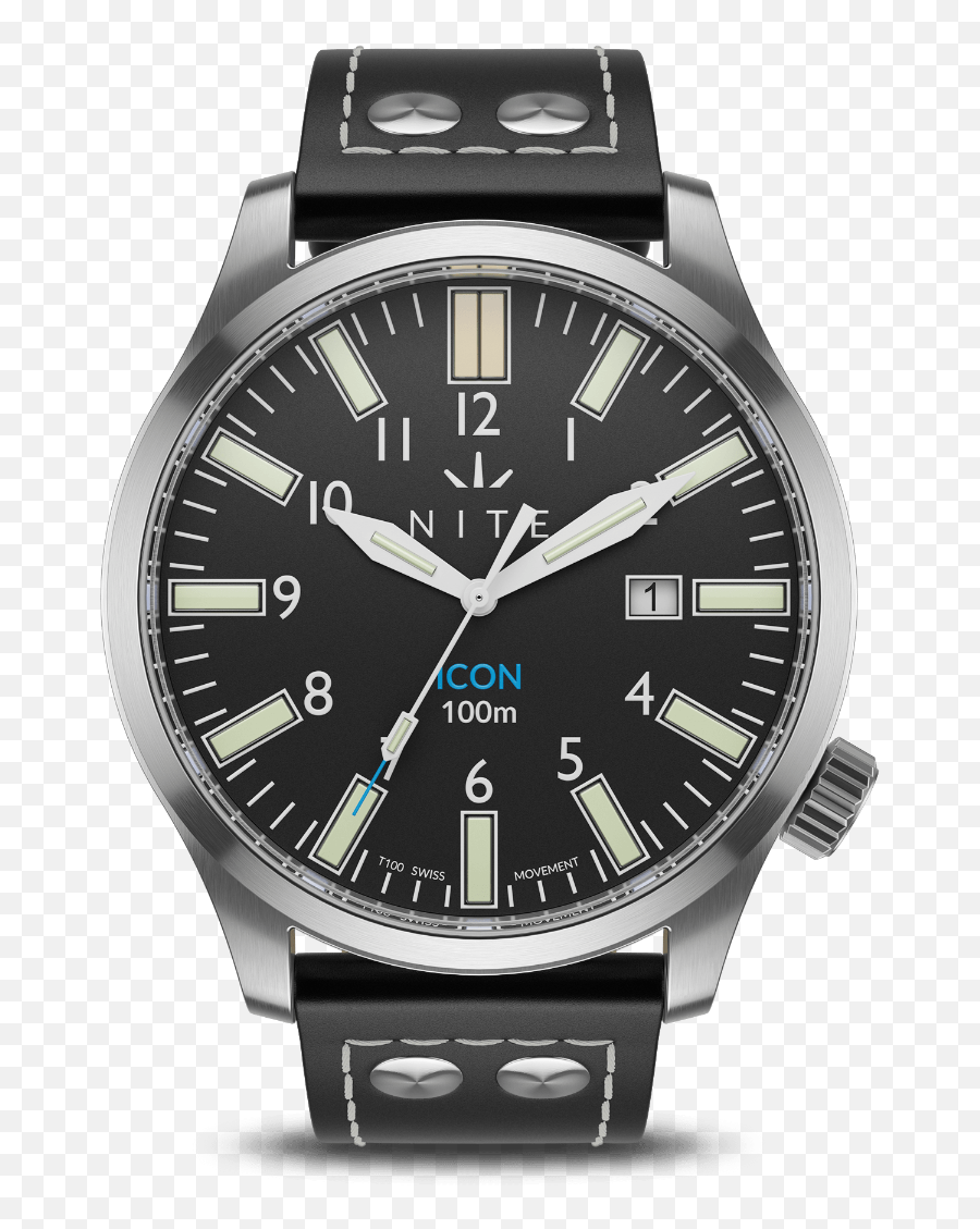 Icon - Planet Ocean Blue Titanium Png,Nite Icon Watch