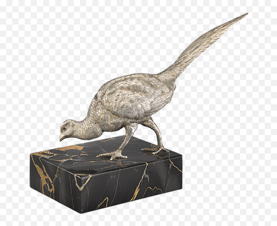 Russian Silver Pheasant Fabergé - Cardboard Packaging Png,Sotheby's Icon Faberge