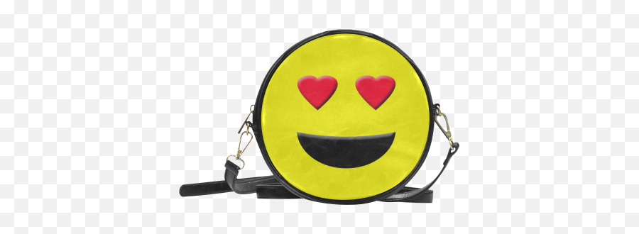 Emoticon Heart Smiley Round Sling Bag - Marinette Dupain Cheng Bag Png,Sling Icon