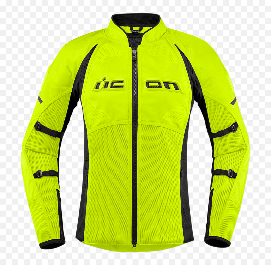 Icon Contra 2 Hi Viz Jacket - Womens Hi Vis Motorcycle Jacket Bmw Png,Icon Hi Viz Jacket