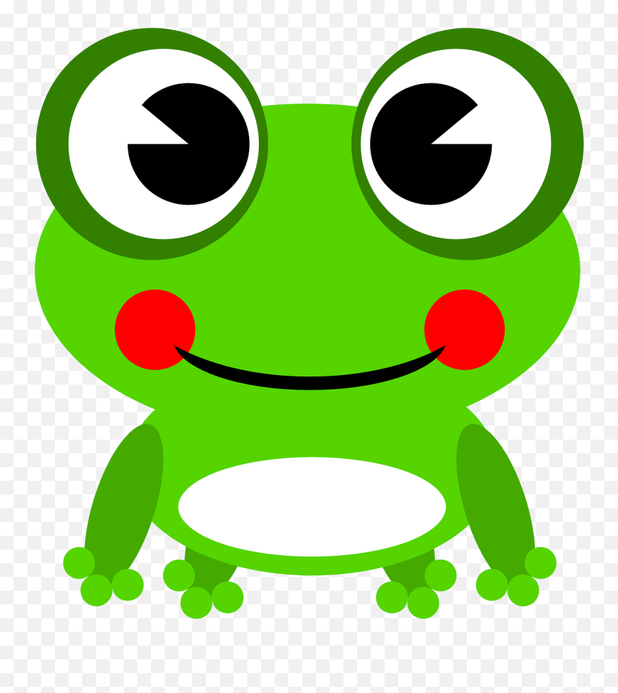 Cute Cartoon Frog Png Transparent