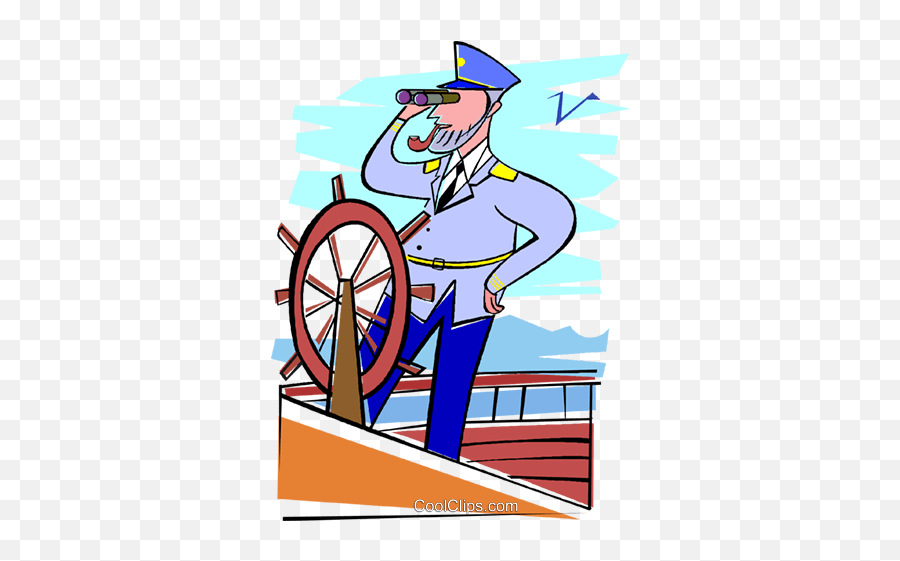 Captain Of A Ship Png Transparent Shippng - Ship Captain Clipart Png,Sailing Ship Png