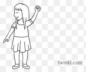 Sam Celebrating Coin Flip Girl Child Family Phonics Eyfs - Language png
