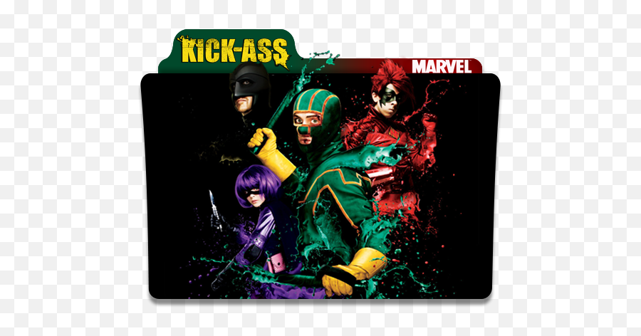 Kick Ass Icon - Kick Ass 2010 Png,Marvel Icon Pack