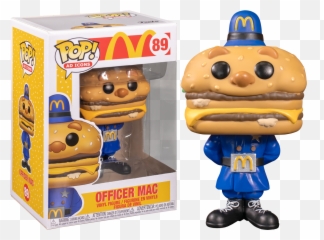 Funko Pop Mcdonaldu0027s - Officer Big Mac 89 The Amazing png