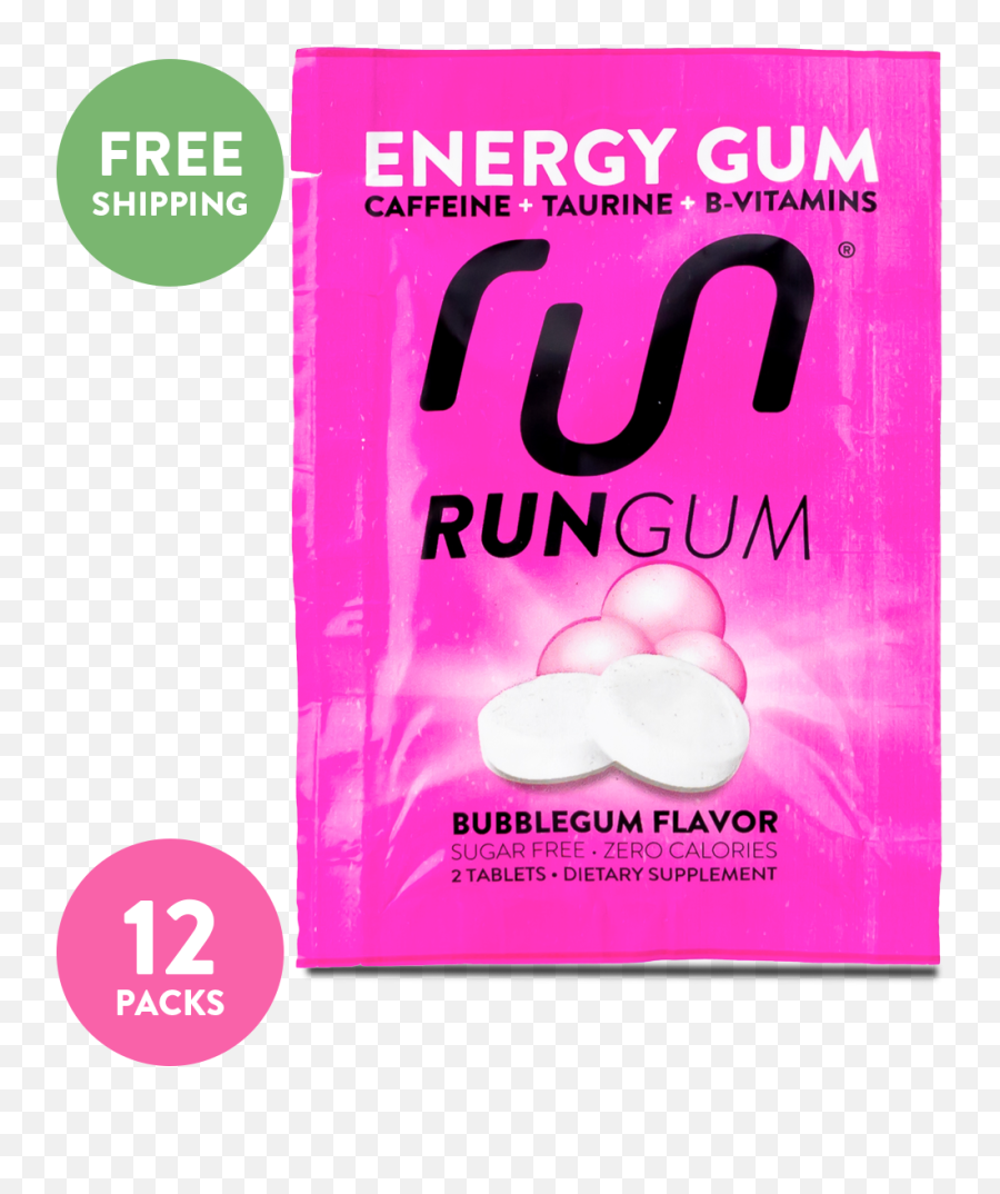 Energy Gum With Caffeine Taurine And B - Vitamins Rungum Soft Png,Sugar Free Icon