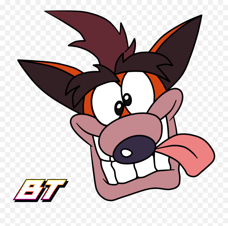 Download Hd Crash Bandicoot - Crash Bandicoot Crash Face Crash Bandicoot Icon Png,Crash Png