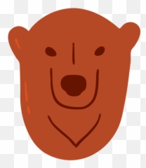 Bear Fur Grizzly Flat Transparent Png U0026 Svg Vector - Happy