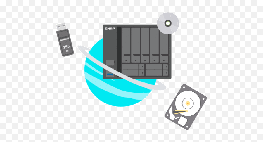 A Beginneru0027s Guide What Is Nas Qnap - Network Attached Storage Gif Png,Nas Server Icon