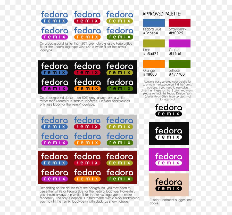 Legalsecondary Trademark Usage Guidelines - Fedora Project Wiki Graphic Design Png,Fedora Transparent Background