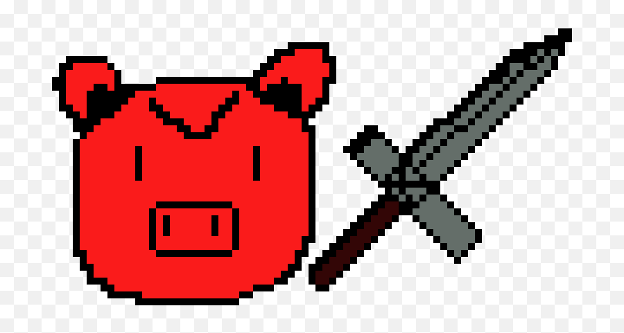 Bad Pig Pixel Art Maker - Fnaf Pixel Art Png,Minecraft Pig Icon