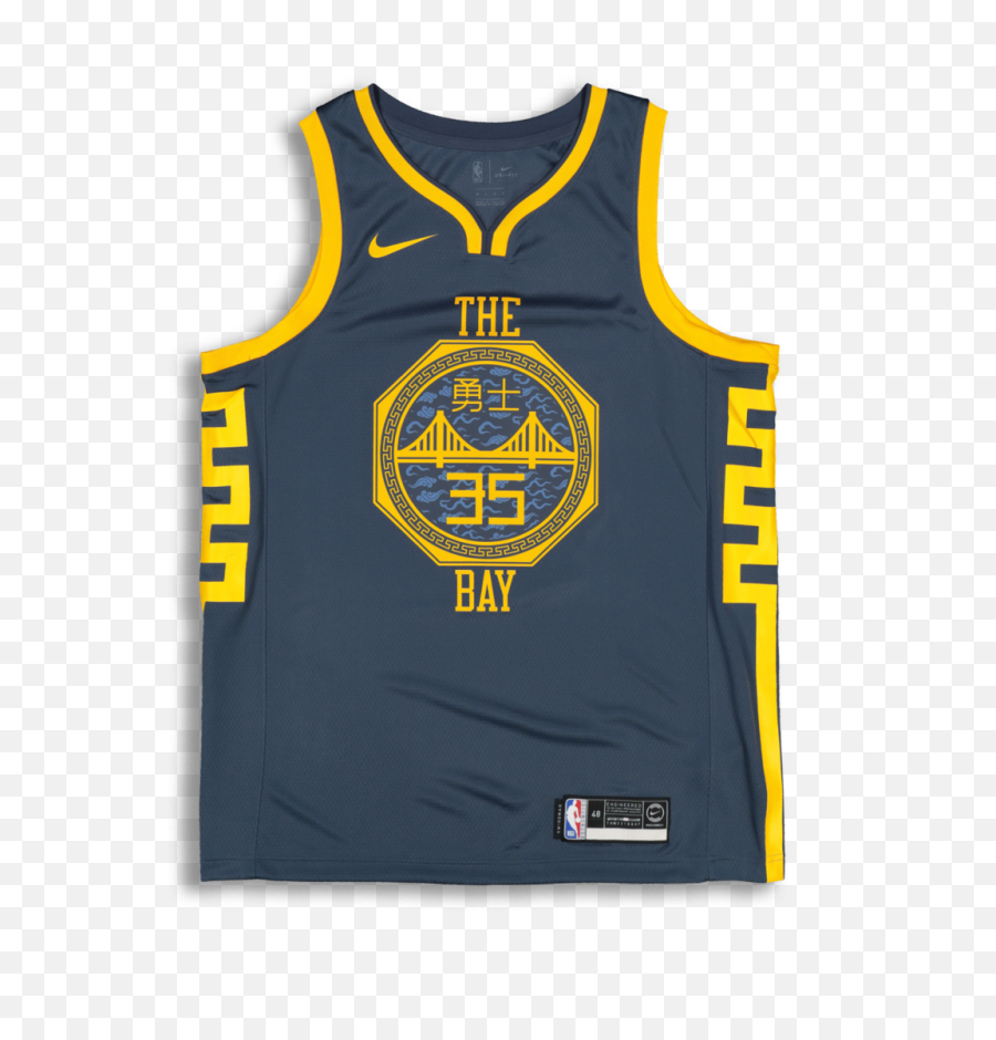 Nike Golden State Warriors Kevin Durant - Golden State Warriors City Jersey Png,Kevin Durant Png Warriors