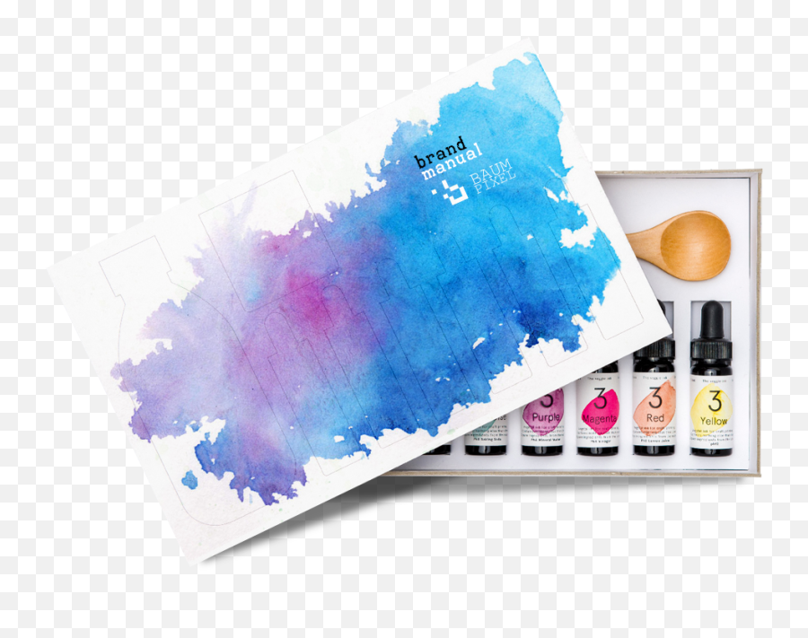Brand Manual - Baumpixel Watercolor Paint Png,Watercolor Instagram Logo