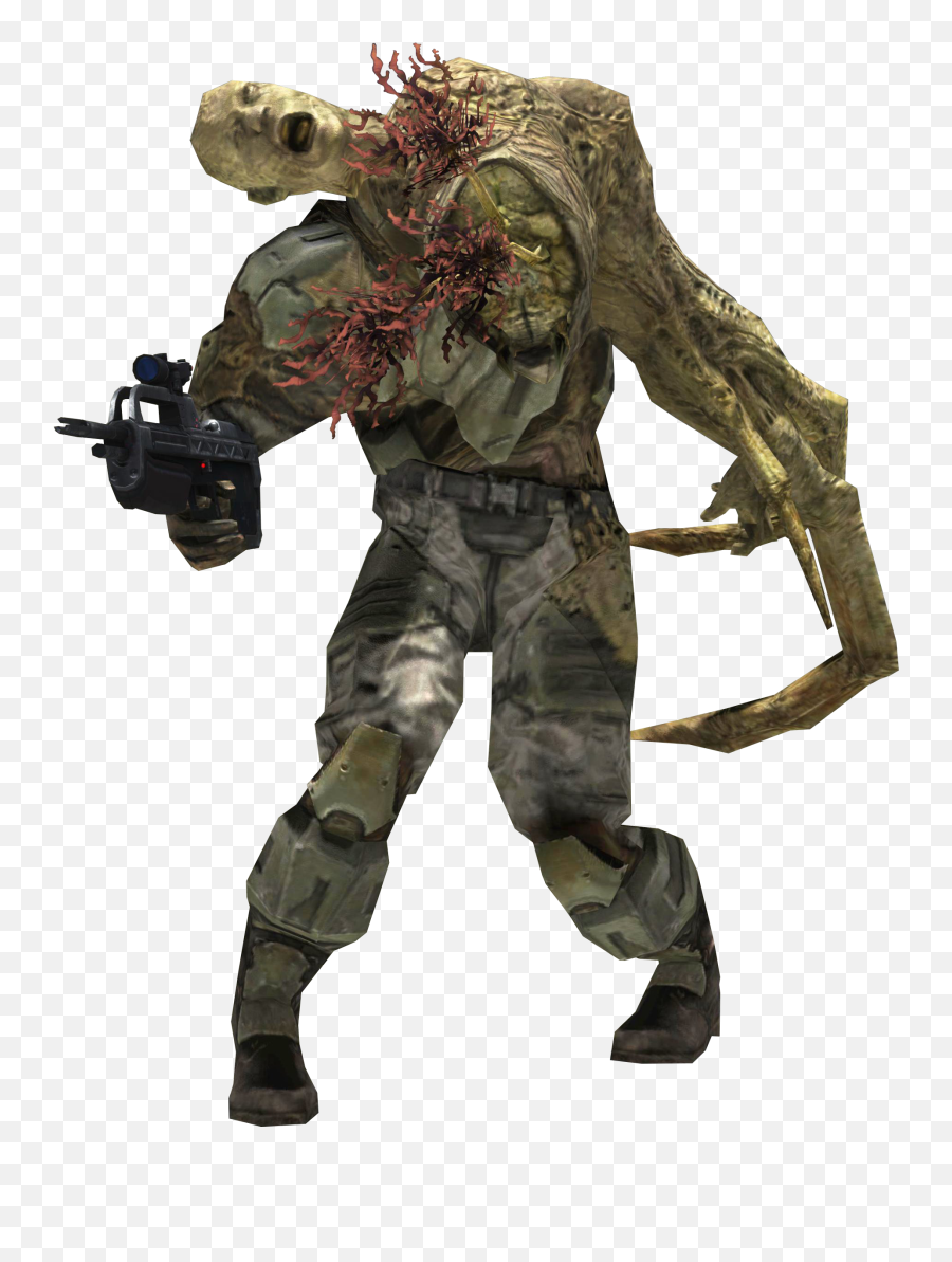 Human Combat Form Halo University Wiki Fandom - Halo Flood Combat Form Png,Human Figure Png