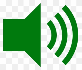 Loudspeaker Icon Png Symbol Green - Nes Architecture